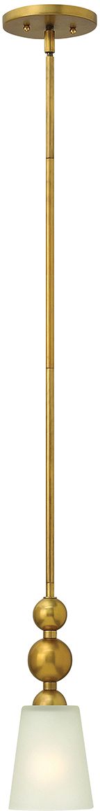 Elstead Lighting Zelda függőlámpa 1x60 W sárgaréz HK-ZELDA-P-A-VS