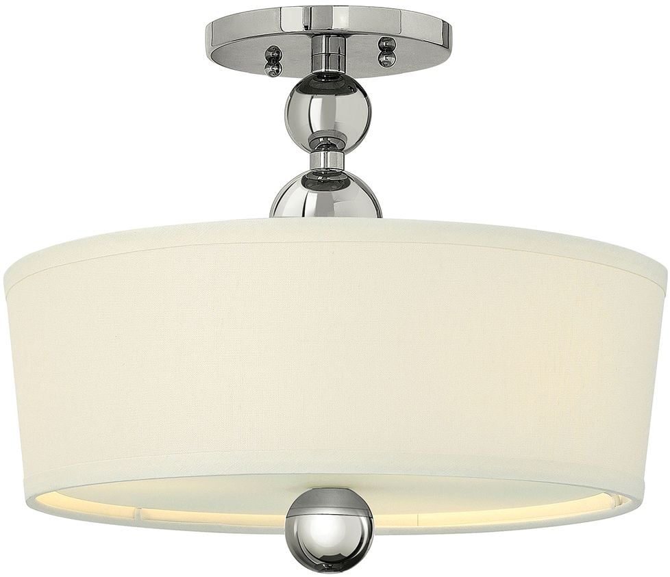 Elstead Lighting Zelda mennyezeti lámpa 3x60 W nikkel HK-ZELDA-SF-PN
