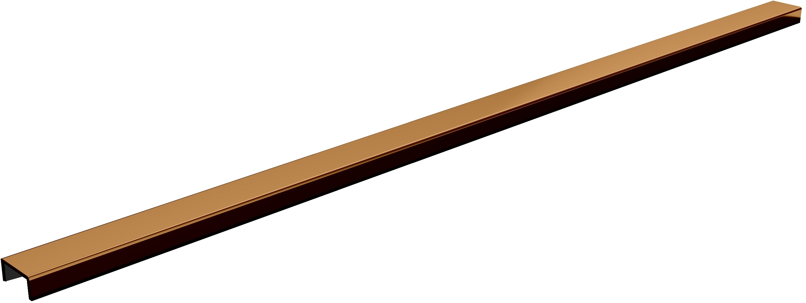 Schedpol Slim Copper Range lineáris lefolyófedél 90 cm réz 10.053/SLX/DPSCM