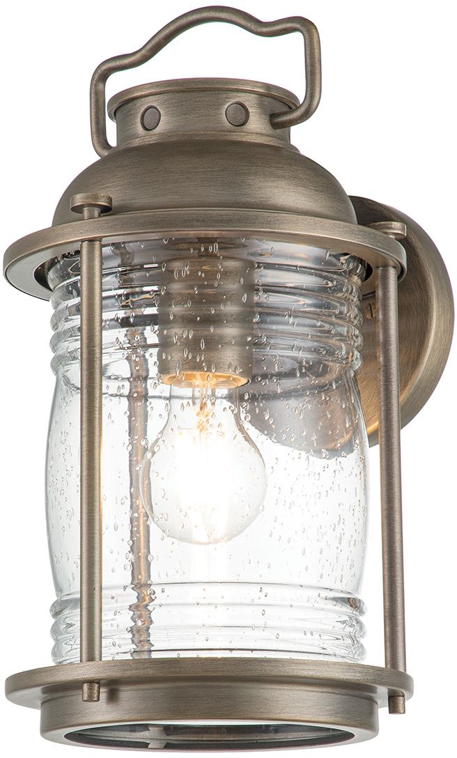 Elstead Lighting Ashland Bay oldalfali lámpa 1x60 W barna KL-ASHLANDBAY2-M-BU