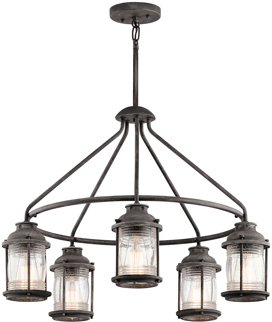 Elstead Lighting Ashland Bay függőlámpa 5x60 W KL-ASHLANDBAY-5P