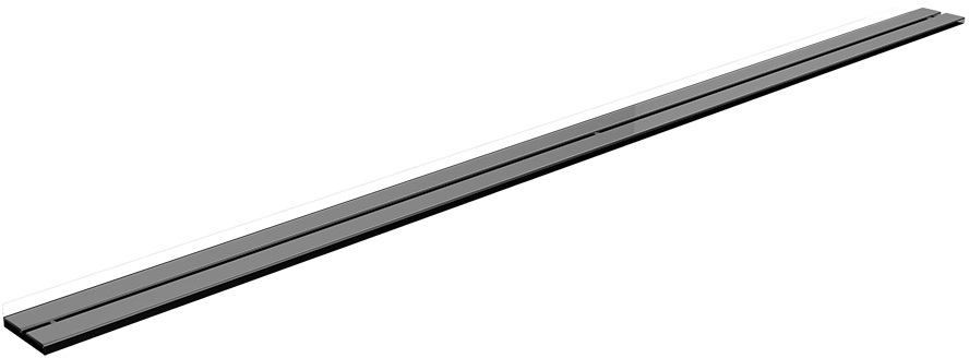 Schedpol Graphite Slim Duo lineáris lefolyófedél 70 cm grafit 10.051/SLX/DPG