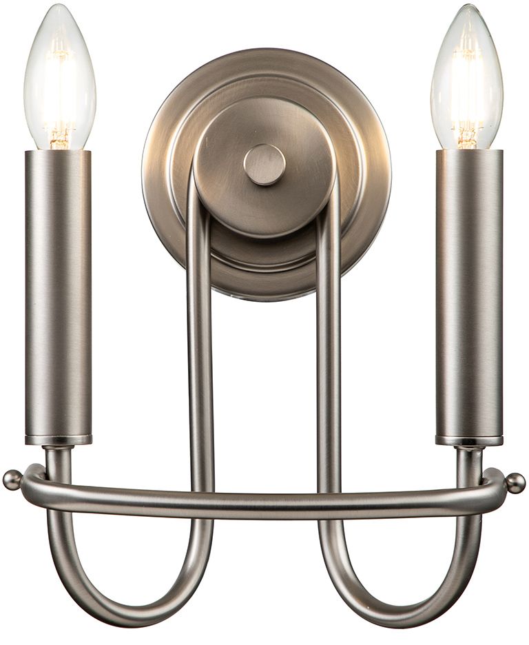 Elstead Lighting Capitol Hill oldalfali lámpa 2x40 W nikkel KL-CAPITOL-HILL2-BN