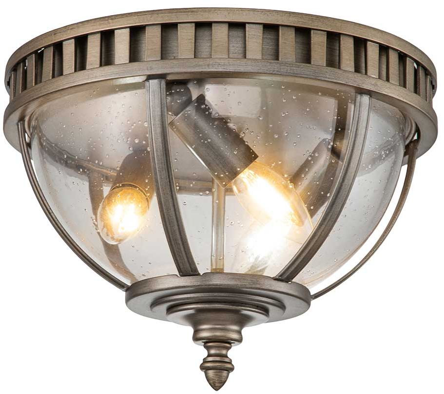 Elstead Lighting Halleron kültéri mennyezet 3x40 W barna KL-HALLERON-F-BU