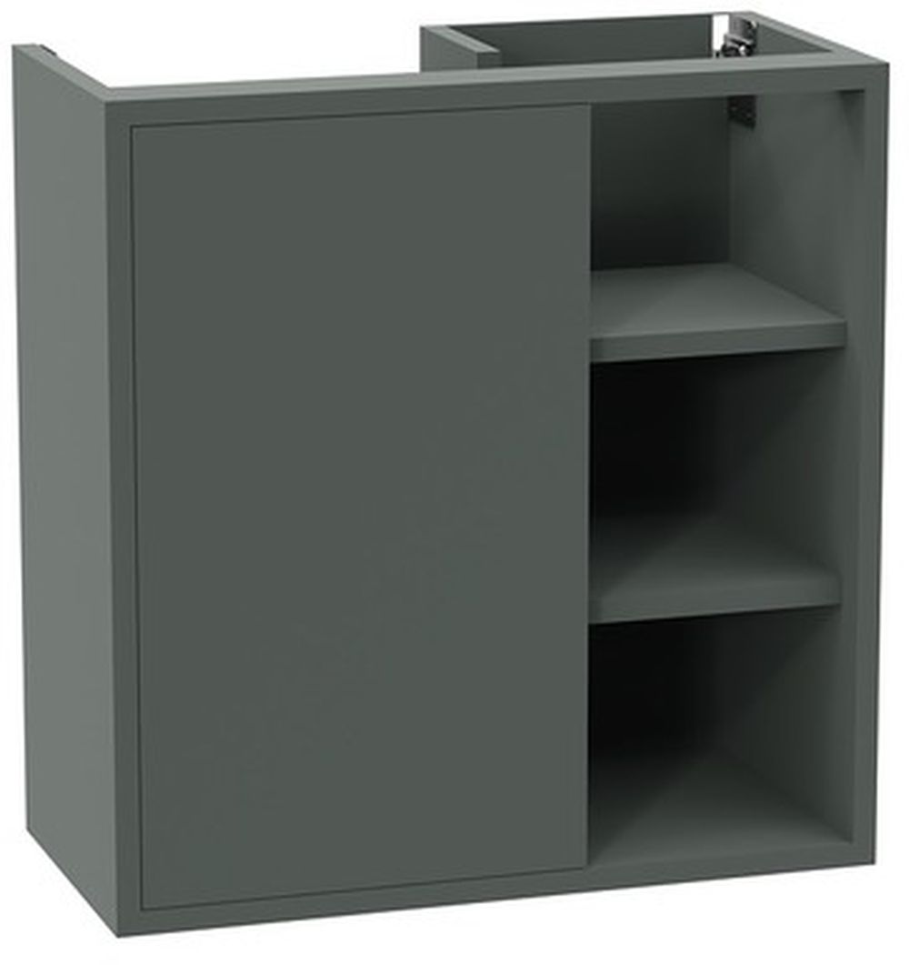 Excellent Ness szekrény 57x28x60 cm mosdókagyló alá akasztható MLEX.8201.600.GN