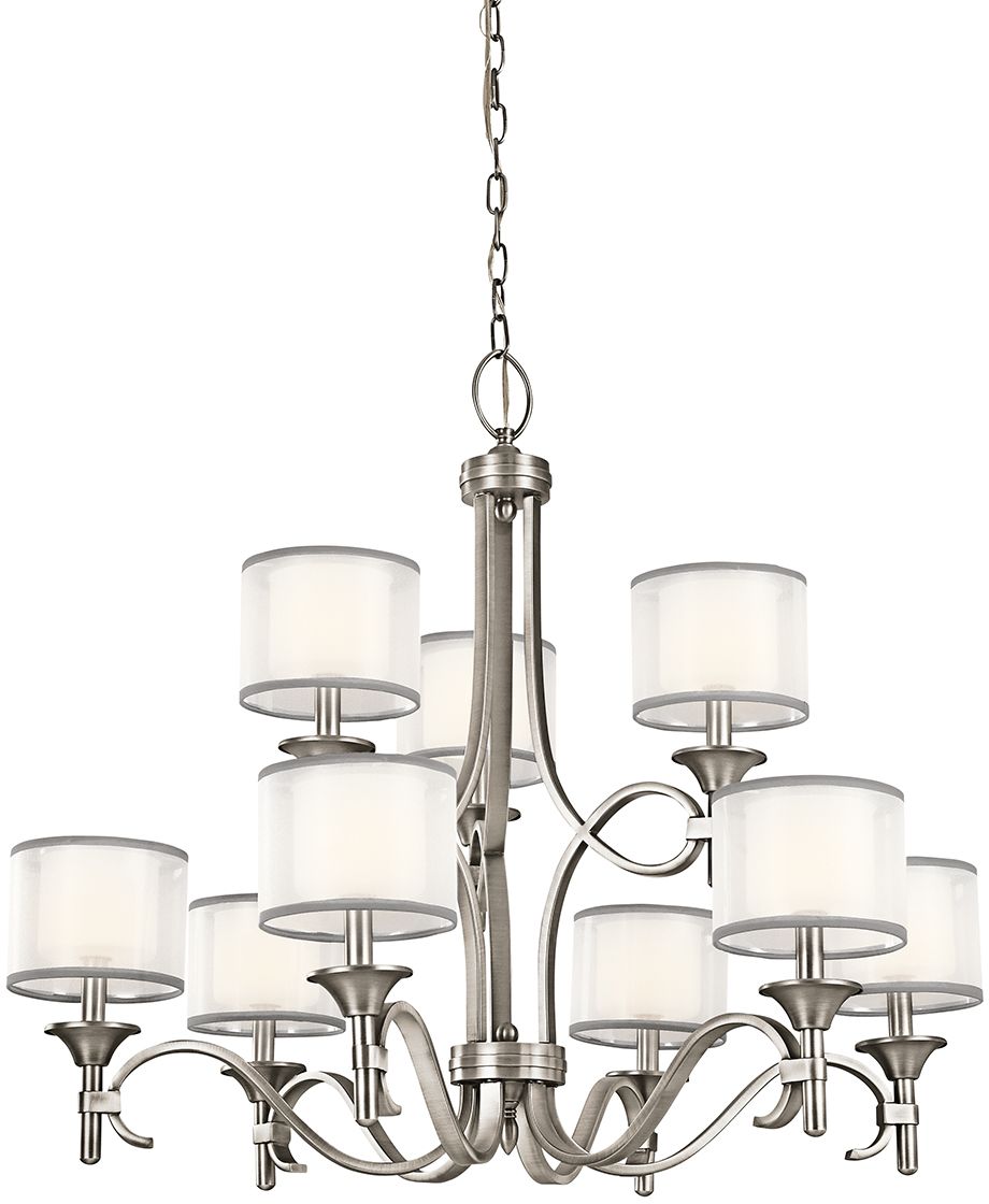 Elstead Lighting Lacey függőlámpa x40 W fehér KL-LACEY9-AP