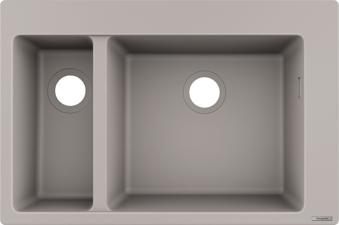 Hansgrohe S 51 gránit mosogató 77x51 cm szürke/grafit/onix 43315380