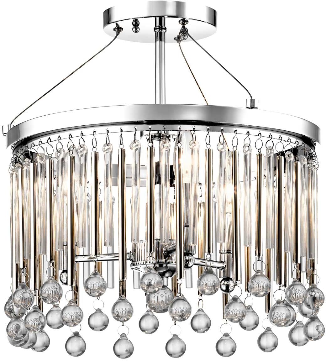 Elstead Lighting Piper mennyezeti lámpa 3x60 W króm KL-PIPER-SF-PC