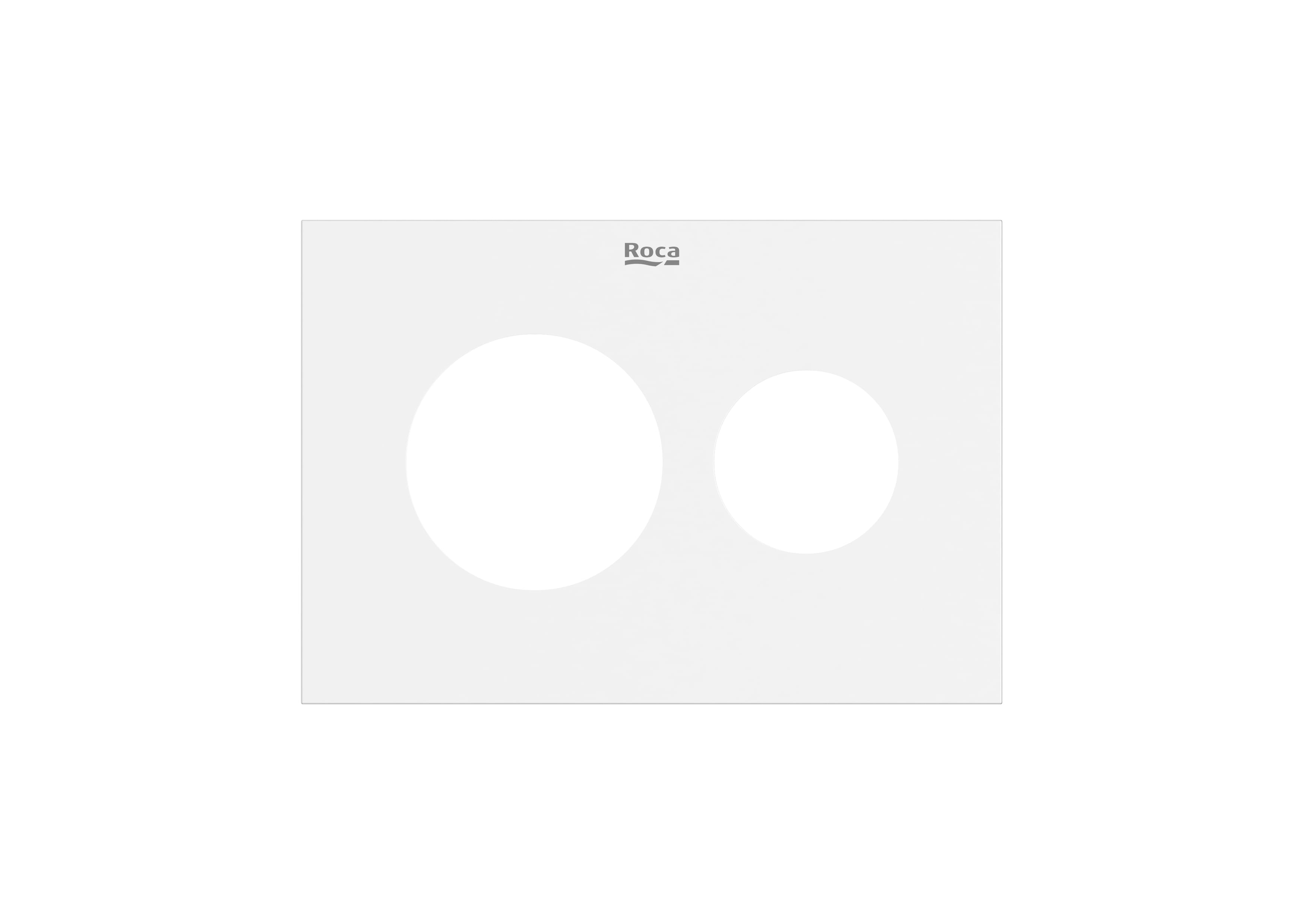 Roca Duplo S öblítő gomb lemez WC-hez fehér A890523300