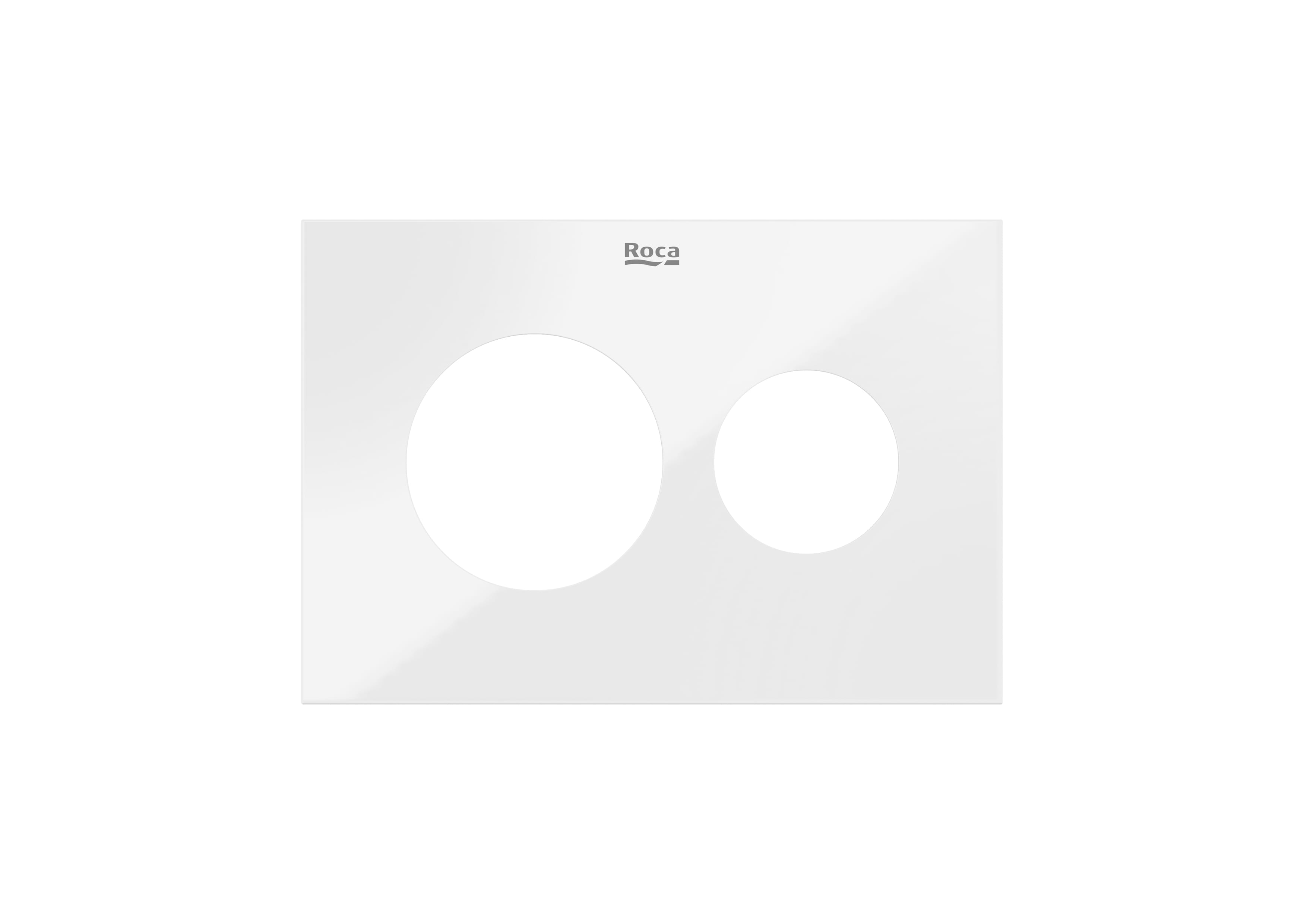 Roca Duplo S öblítő gomb lemez WC-hez fehér A890523399