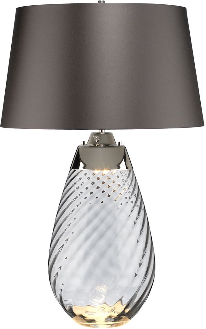 Elstead Lighting Lena asztali lámpa 2x60 W szürke LENA-TL-L-SMOKE
