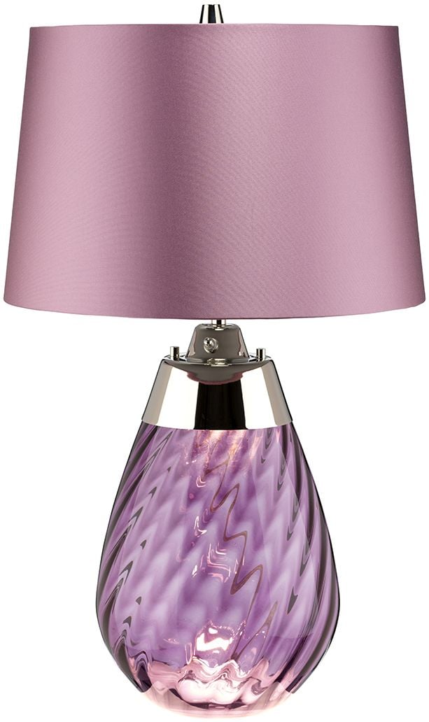 Elstead Lighting Lena asztali lámpa 1x60 W lila LENA-TL-S-PLUM