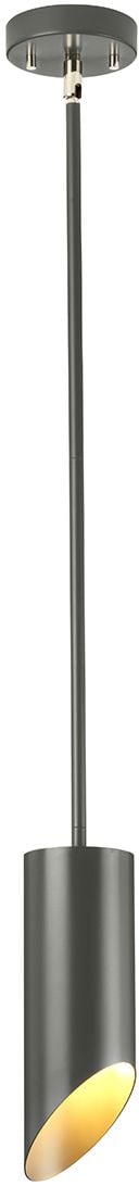 Elstead Lighting Quinto függőlámpa 1x8 W szürke/hamvas-nikkel QUINTO1P-GPN