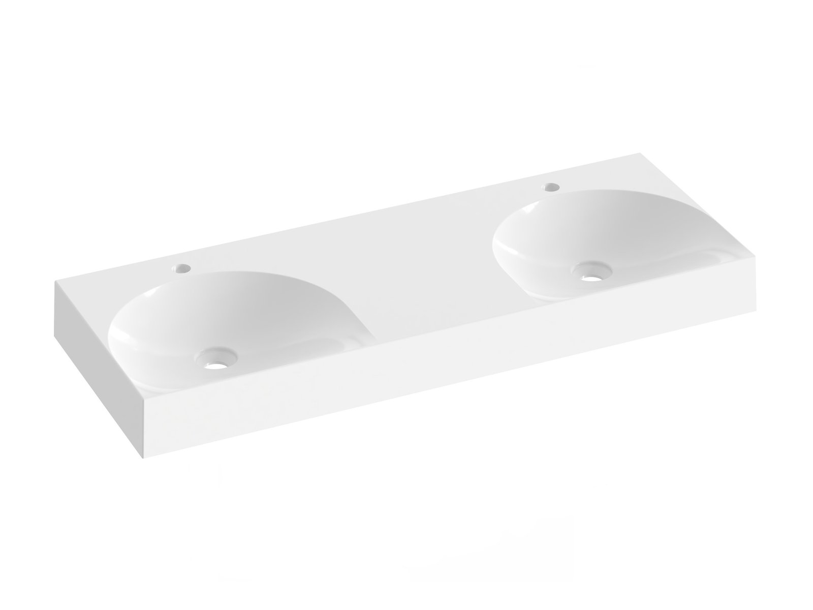Ravak Lite mosdótál 120x45 cm négyszögletes beépíthető fehér XJX01212001