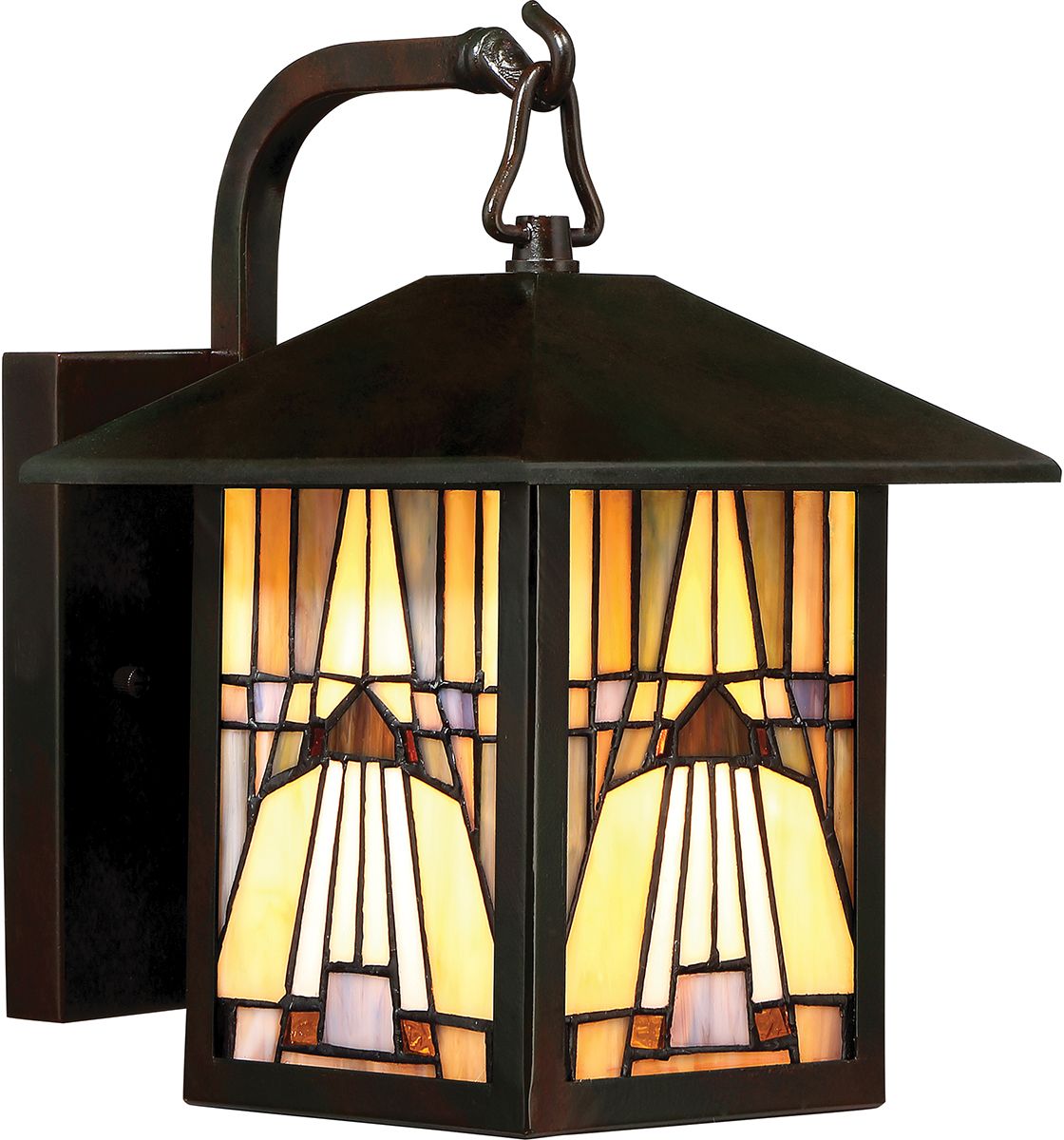 Elstead Lighting Inglenook Outdoor kültéri fali lámpa 1x60 W barna QZ-INGLENOOK2-S