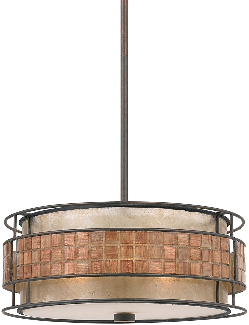 Elstead Lighting Laguna függőlámpa 4x60 W réz QZ-LAGUNA-P