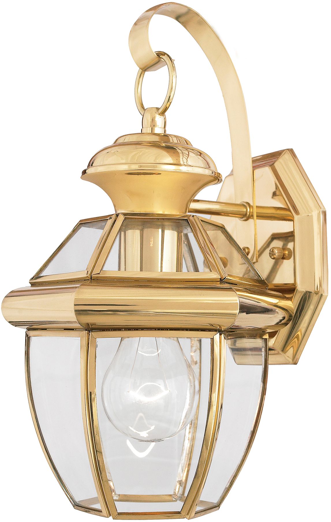 Elstead Lighting Newbury kültéri fali lámpa 1x60 W sárgaréz QZ-NEWBURY2-S-PB
