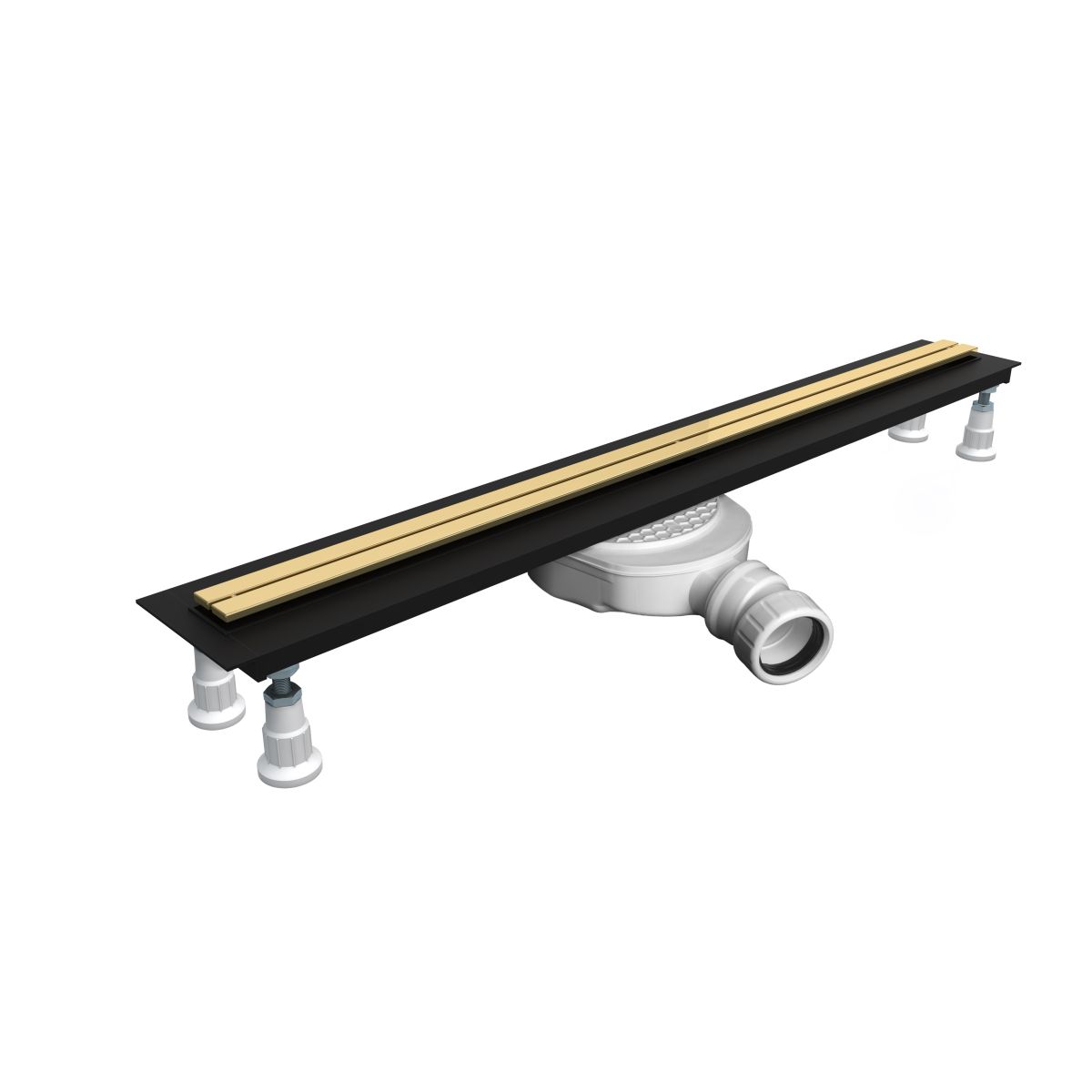 Készlet lineáris lefolyó rács Oltens Langan Slim 30014300, lineáris lefolyófedél Oltens Langan Slim 30018800