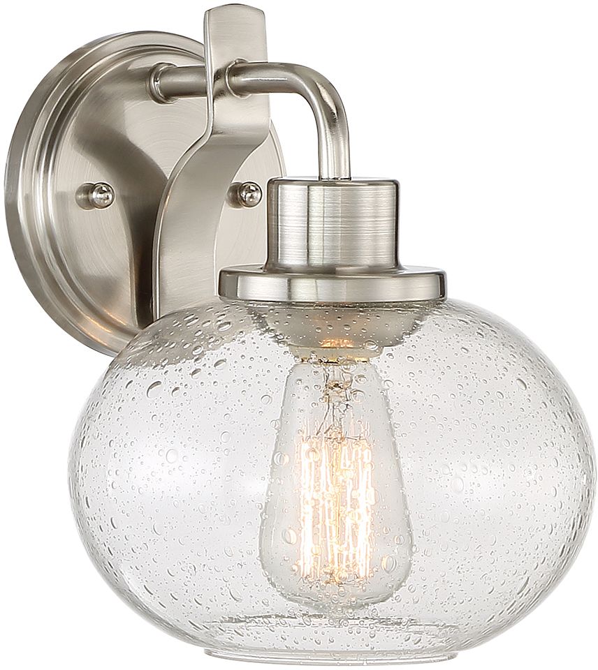 Elstead Lighting Trilogy oldalfali lámpa 1x60 W nikkel QZ-TRILOGY1-BN