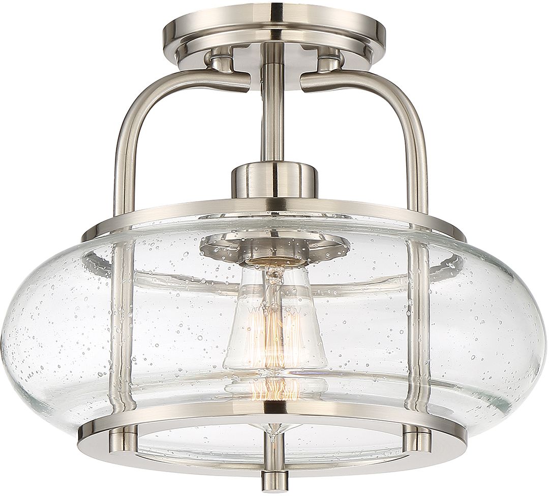 Elstead Lighting Trilogy mennyezeti lámpa 1x60 W nikkel QZ-TRILOGY-SFS-BN