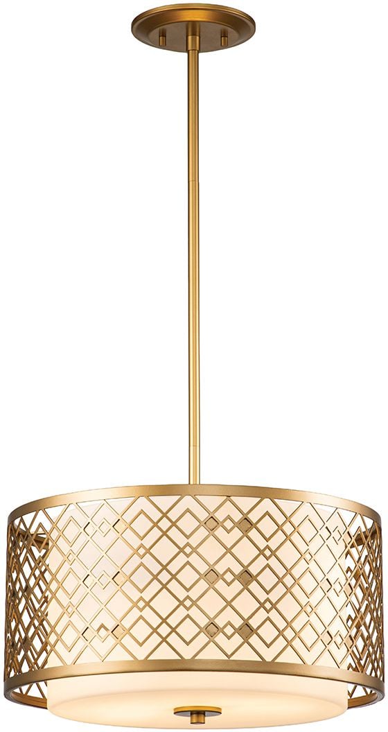 Elstead Lighting Ziggy függőlámpa 2x60 W arany ZIGGY-2P-M-LG