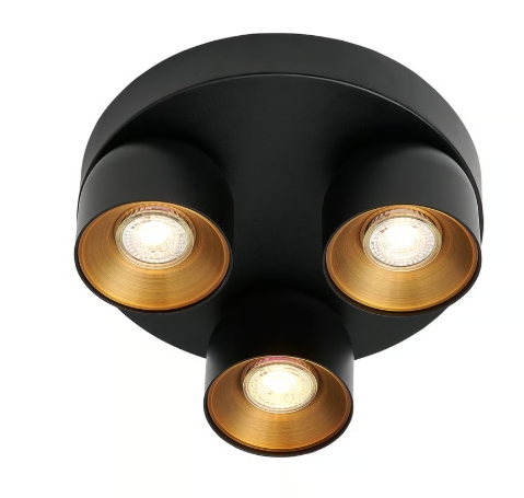 Nordlux Pitcher mennyezeti lámpa 3x10 W fekete 2310420103