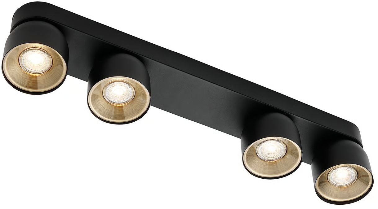 Nordlux Pitcher mennyezeti lámpa 4x10 W fekete 2310430103