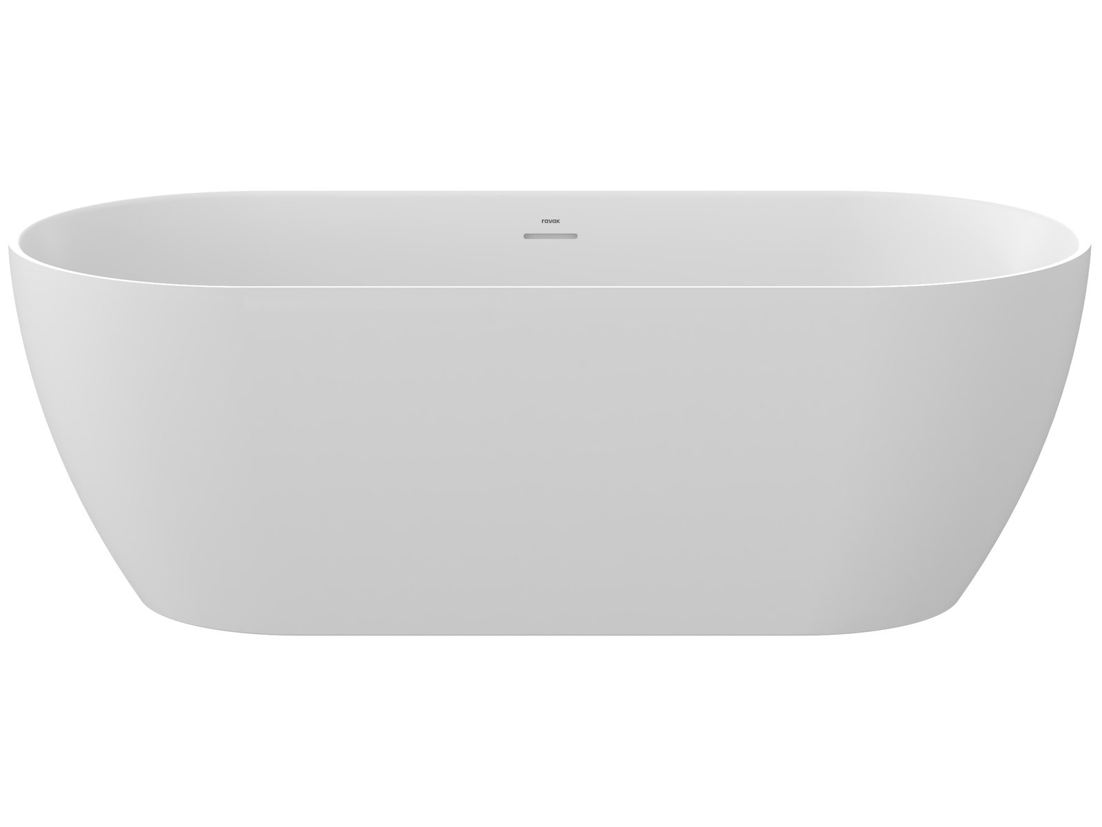 Ravak Freedom O Tec térben álló kád 170x77 cm ovális fehér CD61800000