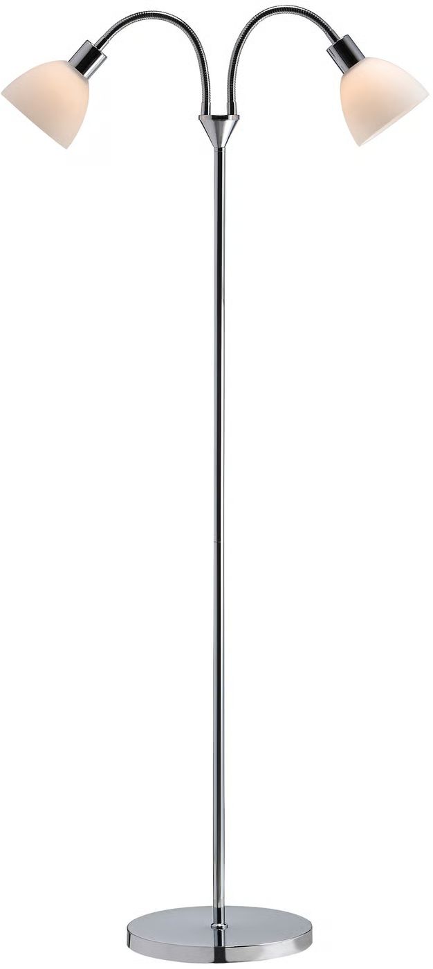 Nordlux Ray állólámpa 2x25 W króm-opál 63224033