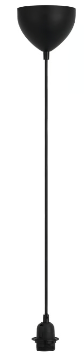 Nordlux Basic függőlámpa 1x60 W fekete 2412013003
