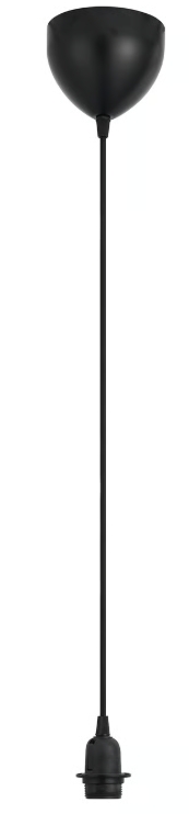 Nordlux Basic függőlámpa 1x60 W fekete 2412023003