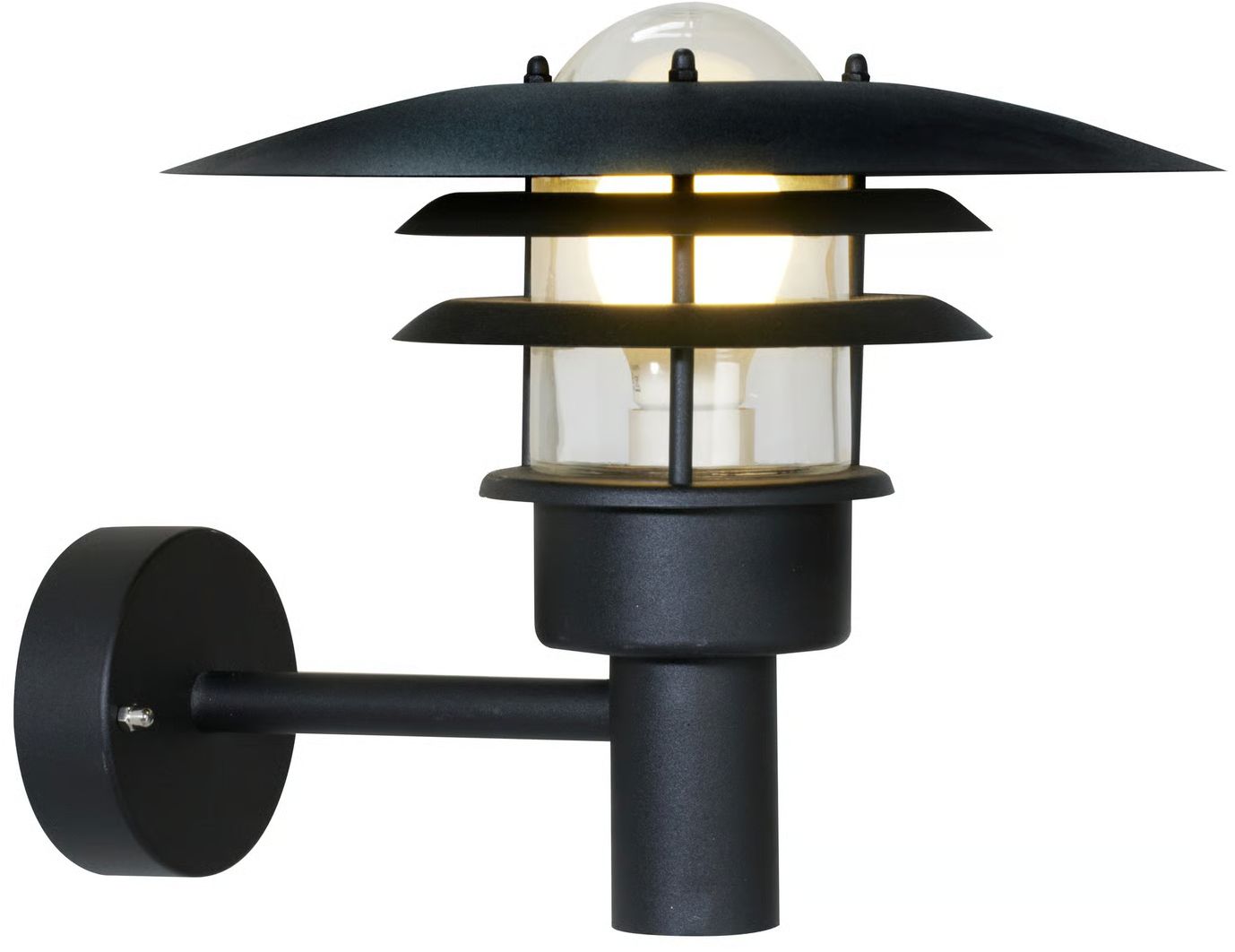 Nordlux Lønstrup kültéri fali lámpa 1x60 W fekete 71411003
