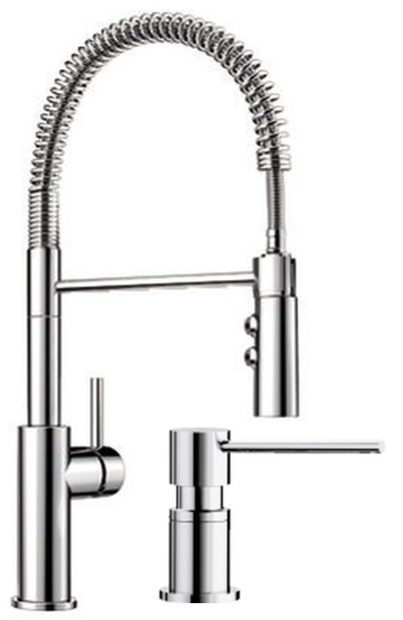 Készlet konyhai csaptelep Blanco Catris-S 521476, folyadékadagoló Blanco Lato 525808