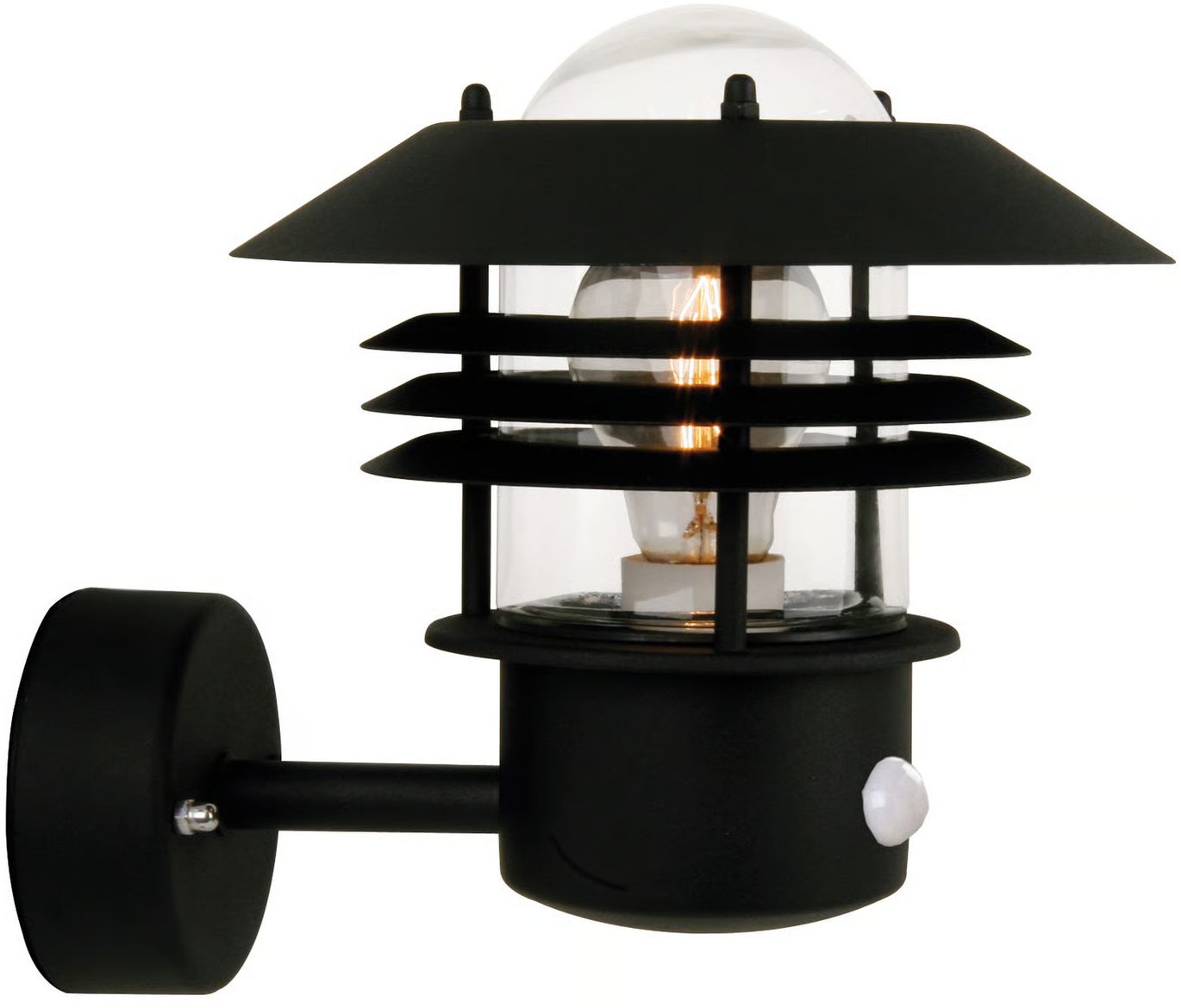 Nordlux Veje kültéri fali lámpa 1x60 W fekete 25101003