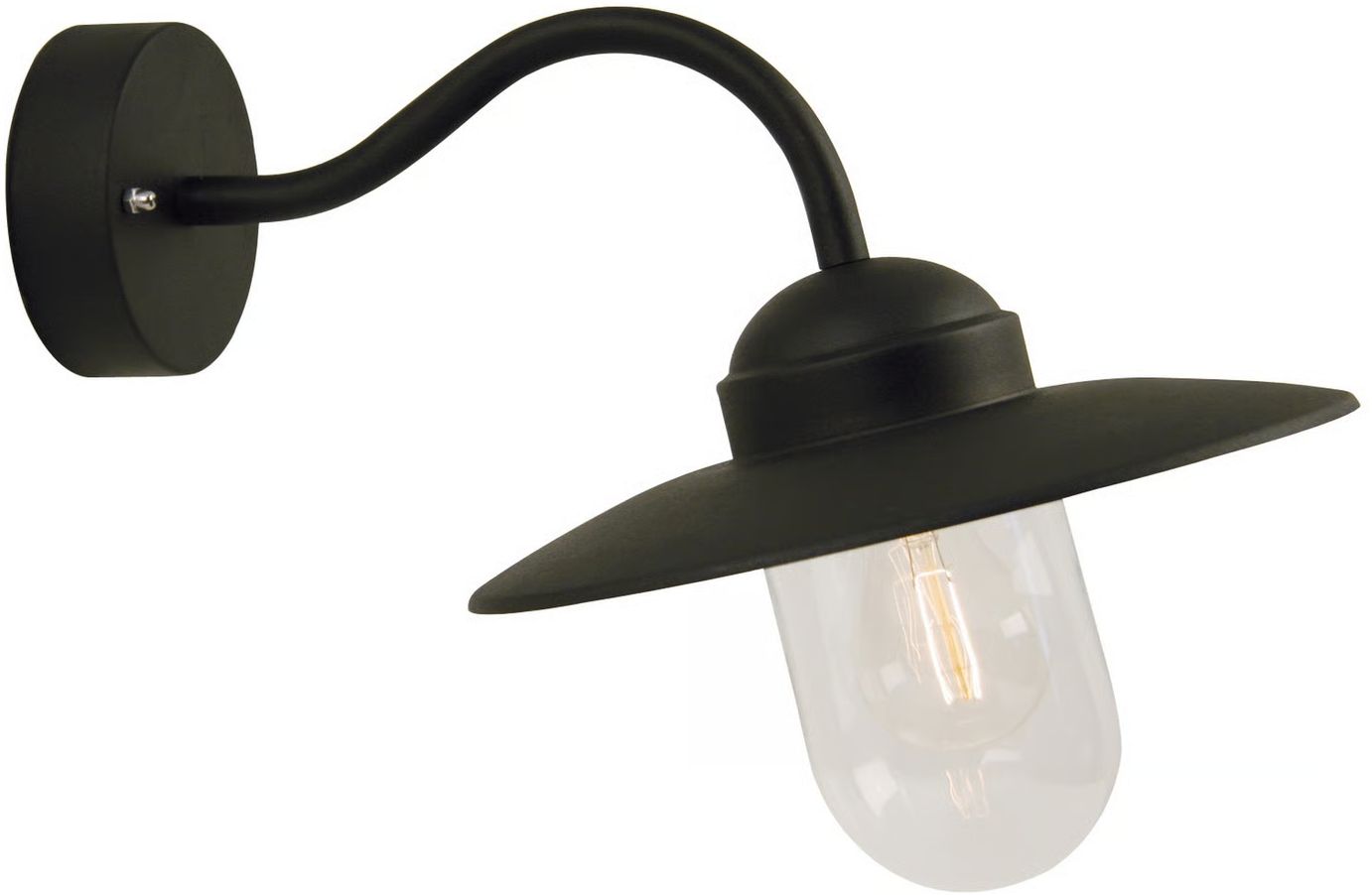 Nordlux Luxe kültéri fali lámpa 1x60 W fekete 22671003