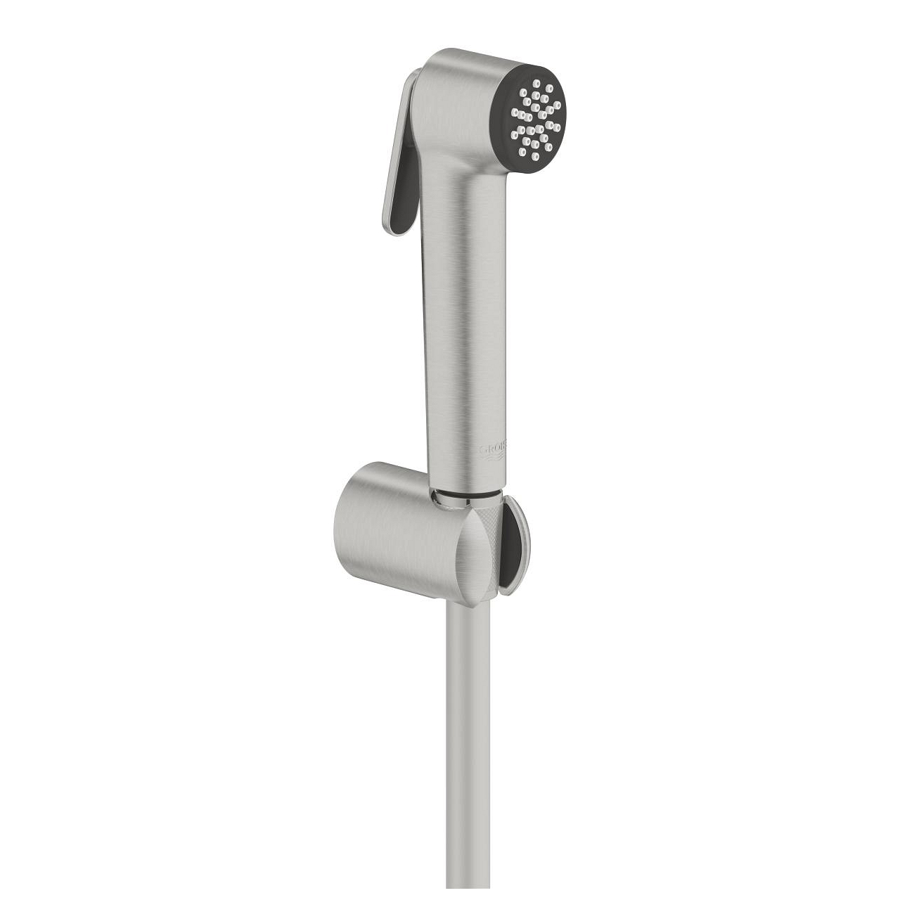 Grohe Tempesta bidé zuhanykészlet fal SuperSteel 27513DC1