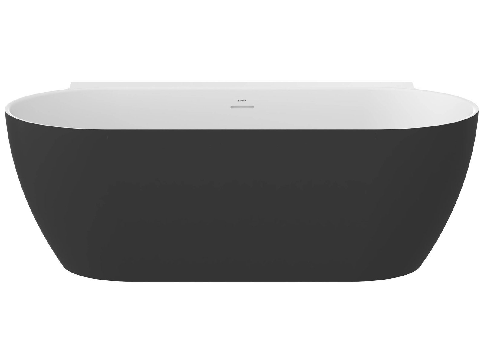 Ravak Freedom W II Tec fal mellé szerelhető fűrdőkád 170x87 cm ovális kétszínű CC71700000