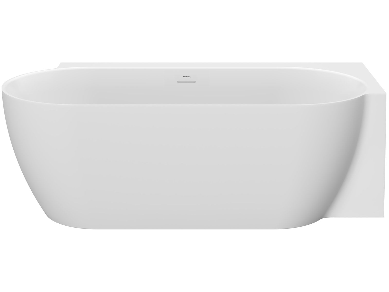 Ravak Freedom Corner II Tec sarokkád 175x86 cm ovális kétszínű CC81800000