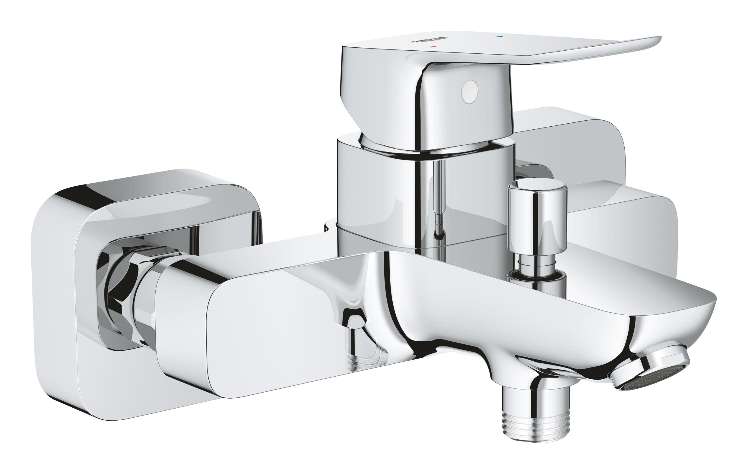 Grohe Dice kád és zuhany csaptelep fali StarLight Chrome 1018720000