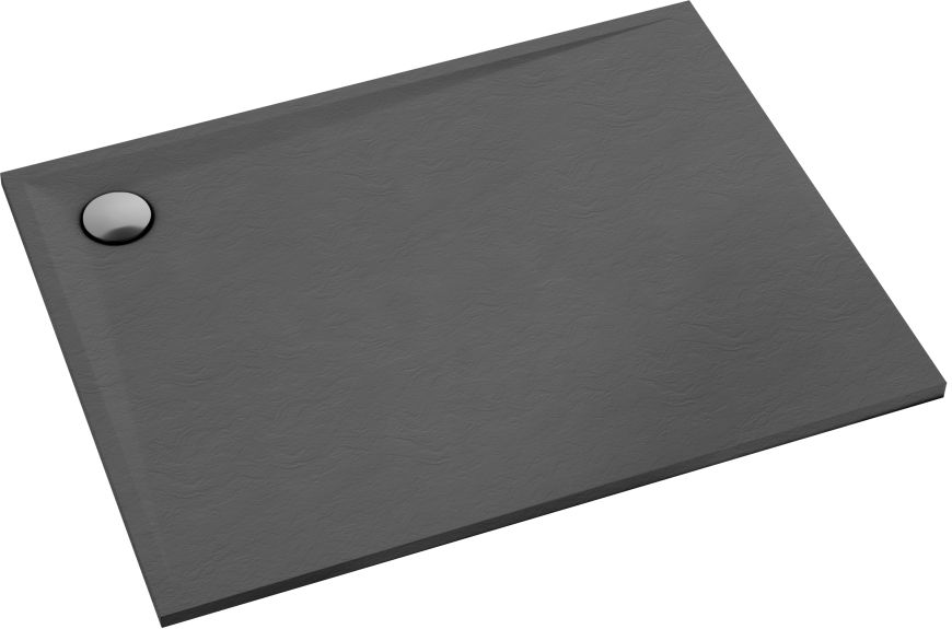 Schedline Libra Anthracite Stone téglalap alakú zuhanytálca 100x70 cm antracit 3SP.L1P-70100/A/ST
