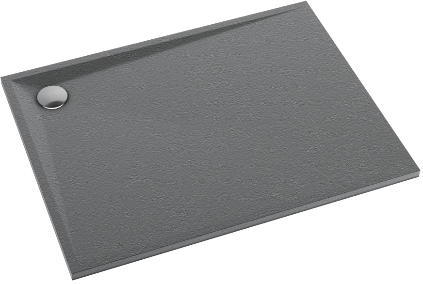 Schedline Libra Anthracite Stone téglalap alakú zuhanytálca 140x80 cm antracit 3SP.L1P-80140/A/ST