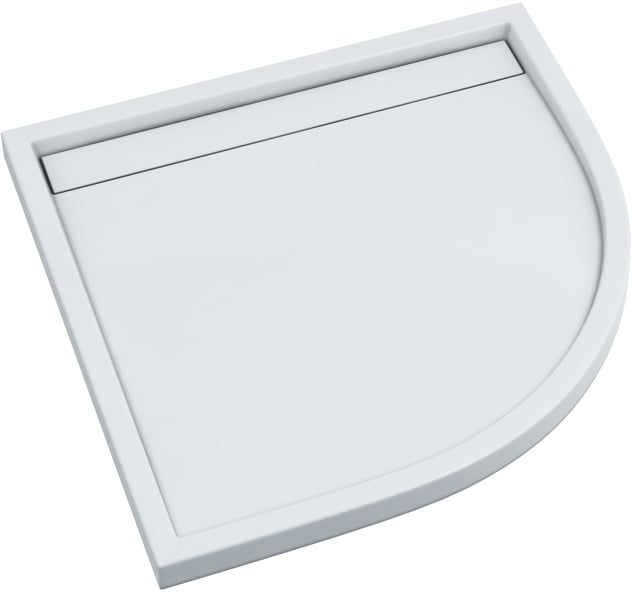Schedline Estra félkör alakú zuhanytálca 90x90 cm fehér 3SP.E3O-9090