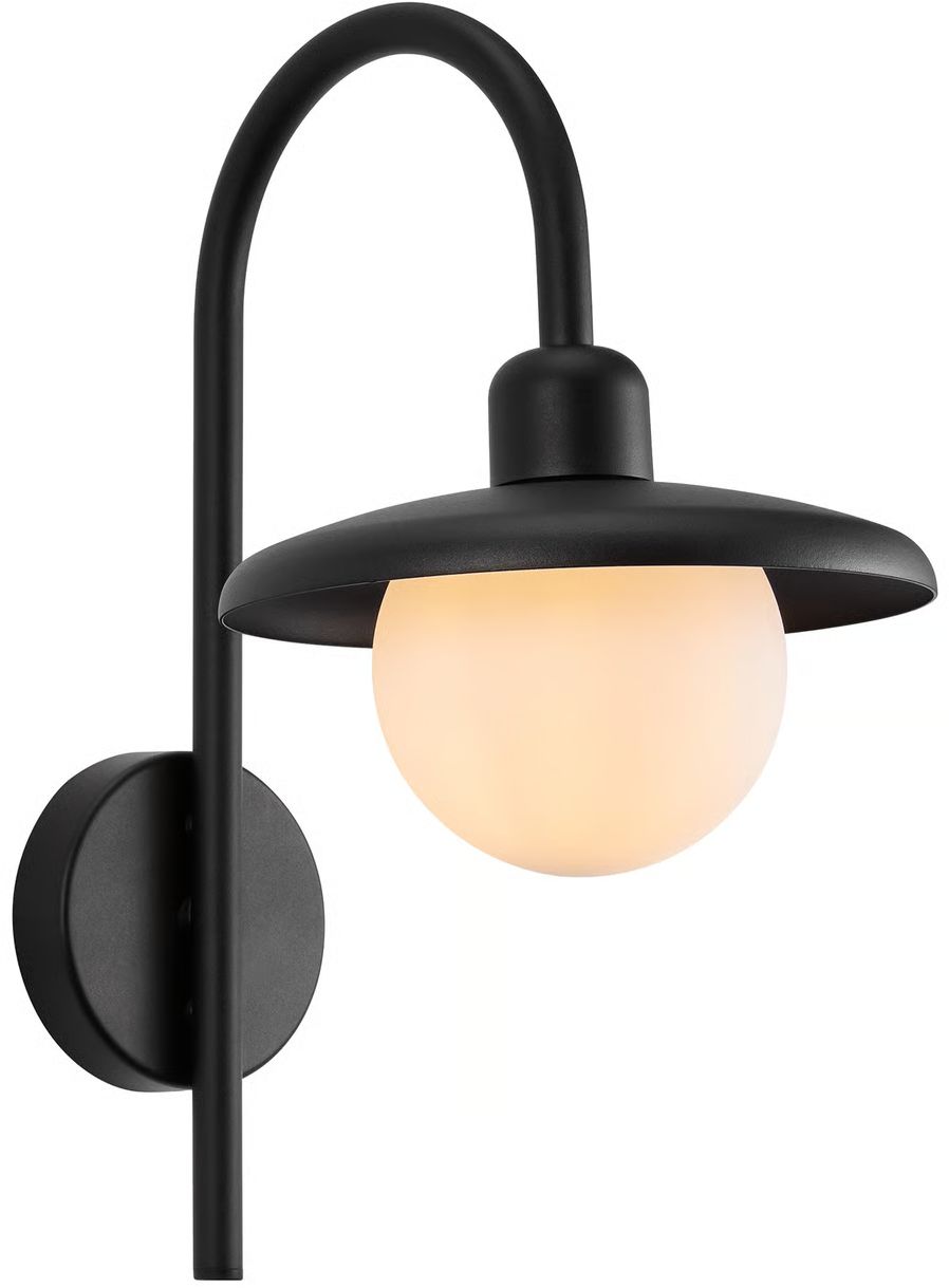 Nordlux Berlo kültéri fali lámpa 1x10 W fekete 2418191003