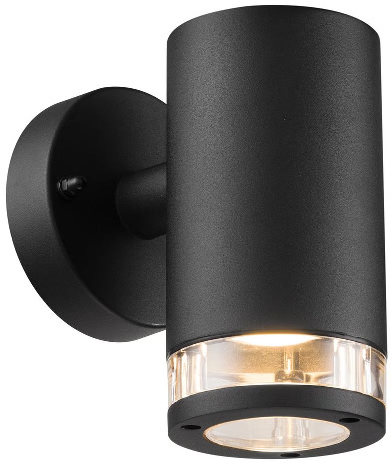 Nordlux Birk kültéri fali lámpa 1x28 W fekete 45521003