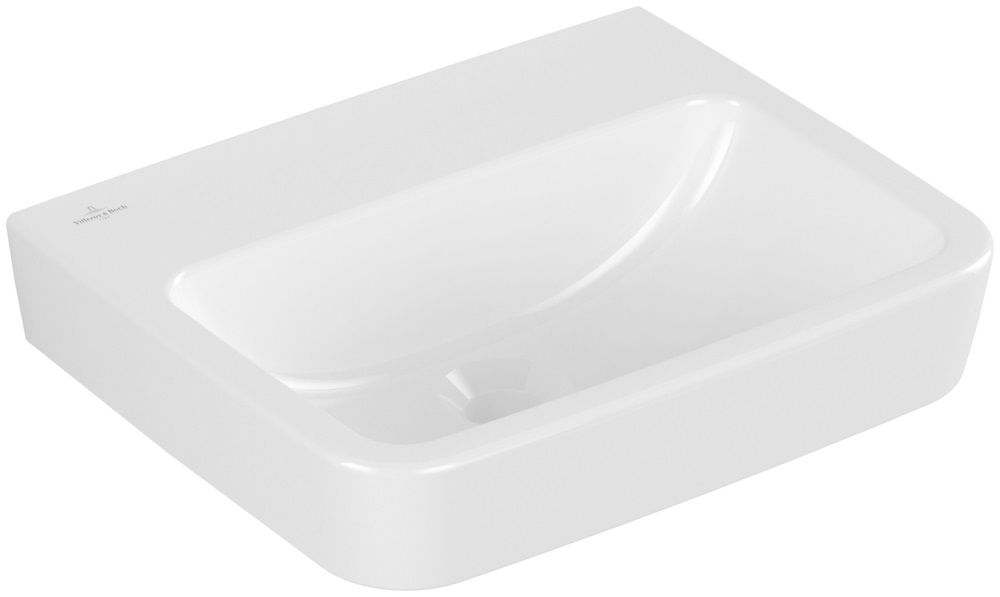 Villeroy & Boch O.Novo mosdótál 45x37 cm négyszögletes klasszikus fehér 43444FR1