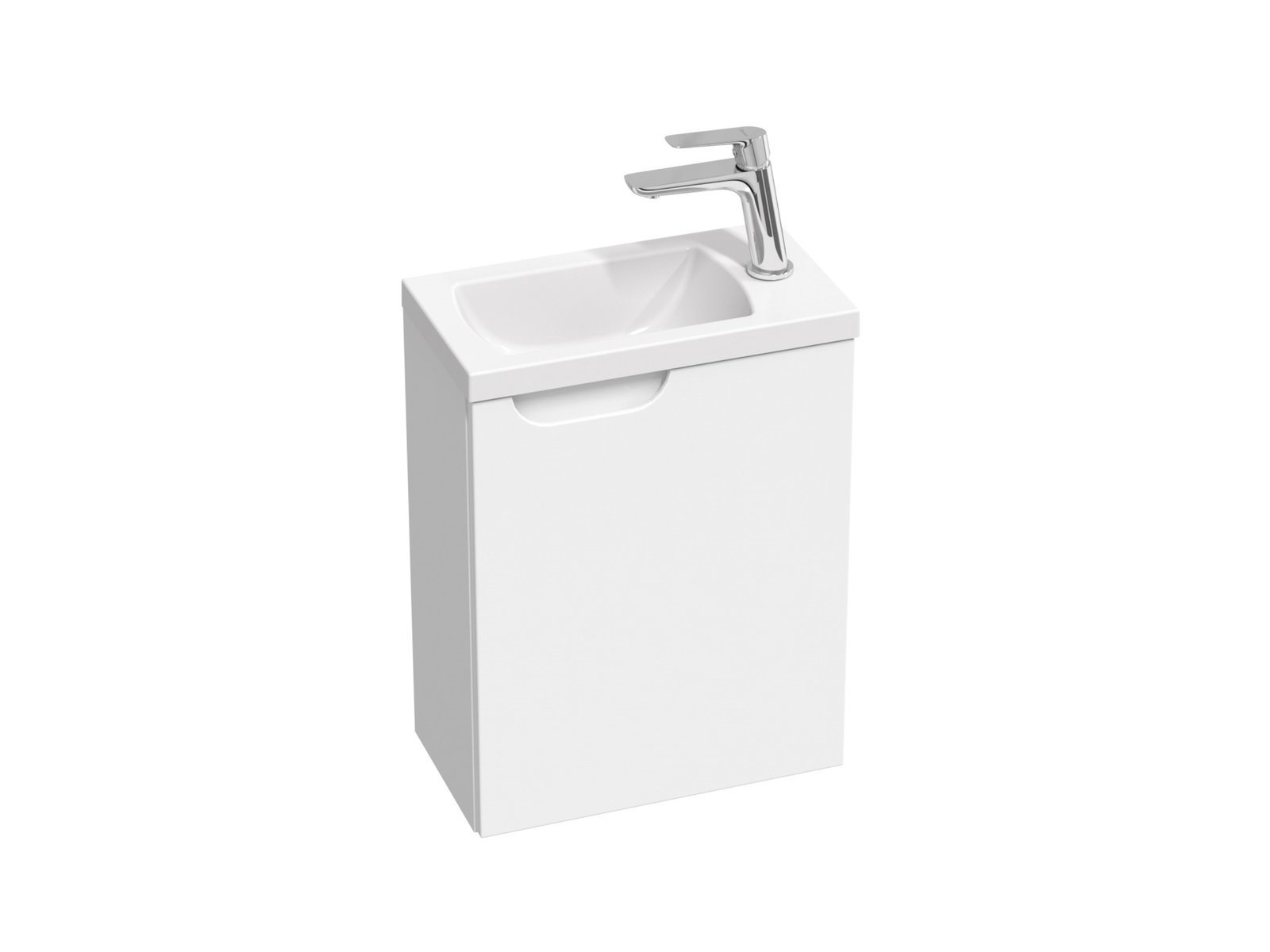 Ravak Classic II szekrény 40x22x50 cm mosdókagyló alá akasztható fehér X000001486
