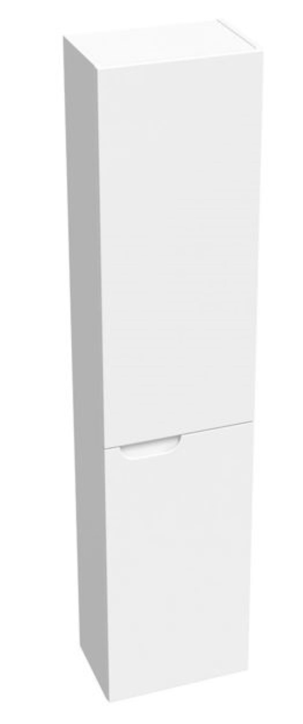 Ravak Classic II szekrény 40x26x160 cm oldalra akasztható fehér X000001474