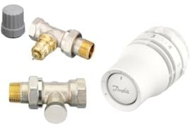 Danfoss Redia termosztatikus készlet fehér 015G5154