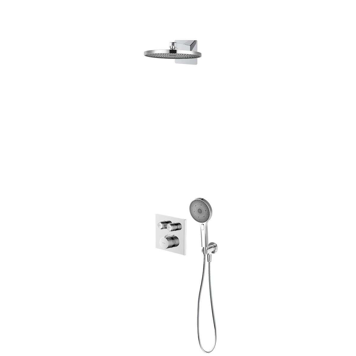 Készlet kád és zuhany csaptelep Oltens Onega 34602100, fejzuhany Oltens Vann 37007100, 39403100, 37107100, 39304100, 37200100