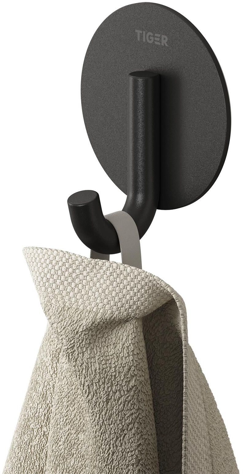 Tiger Classic törölközőtartó fekete 800737